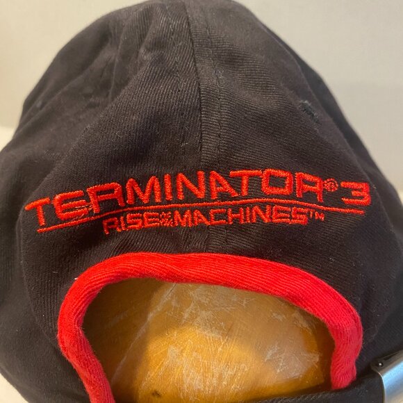 VINTAGE 2003 TERMINATOR 3 MOVIE PROMO HAT - Picture 6 of 10